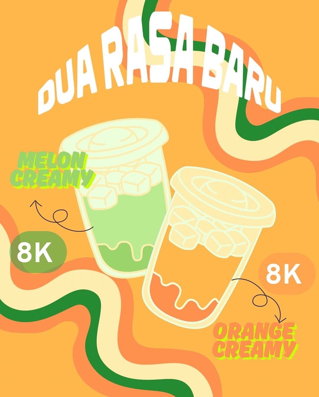 Melon Dan Orange Creamy